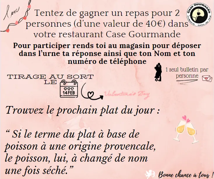 Jeu de la Saint Valentin 