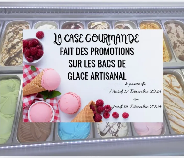 Promotion sur les glaces dans votre restaurant à saint leu, Piton Saint-Leu, Case Gourmande